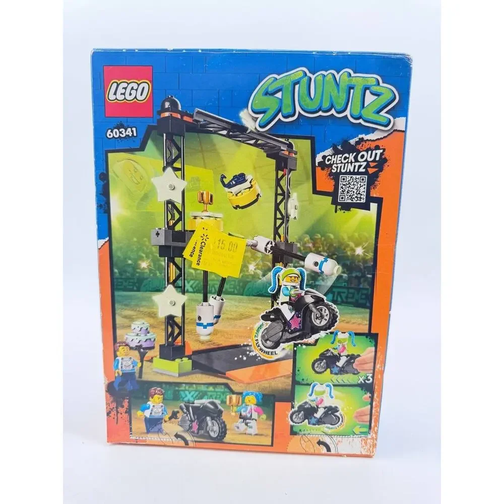 LEGO City Stuntz 60341 The Knockdown Stunt Challenge 117PCS New